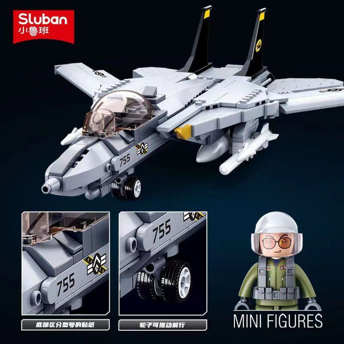 Sluban Military F14D Tomcat Fighter Sluban
