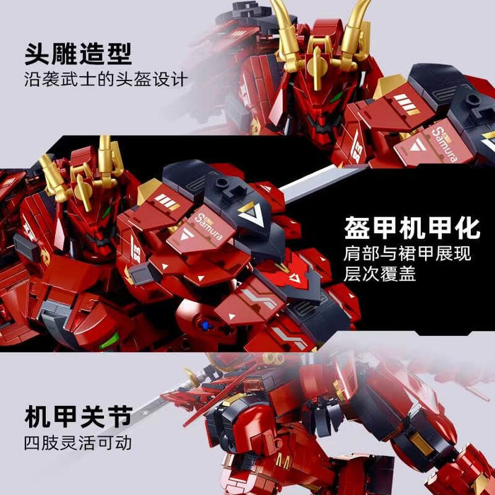 Sluban Super Mecha Champions Samurai Afobrick