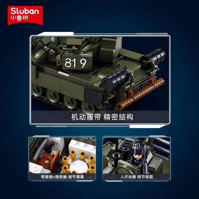 Sluban T-80BVMS Main Battle Tank