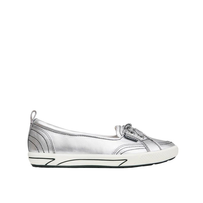 Sophie III Leather Shoes (Silver)