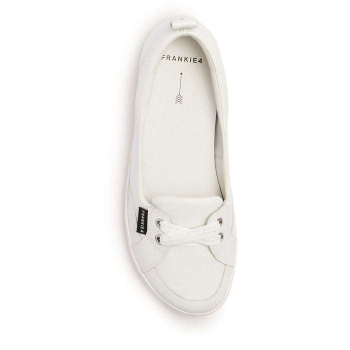 FRANKiE4 Sophie IV Women's Slip-on Sneaker White Tumbled | Women's Shoes | Gretel Lane