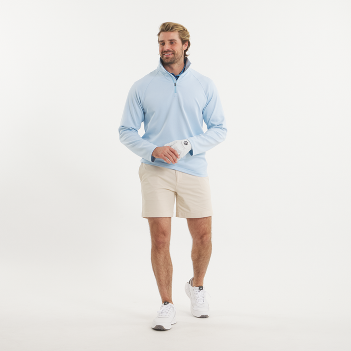 White  &  Light  Blue / Extra Small