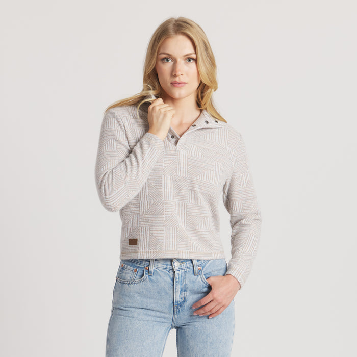 Burnt Taupe Isles | ON MODEL FRONT