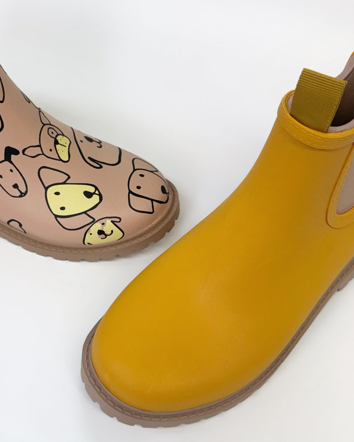 Diana Ferrari Women's Yellow Splashy Gumboot | Gretel Lane