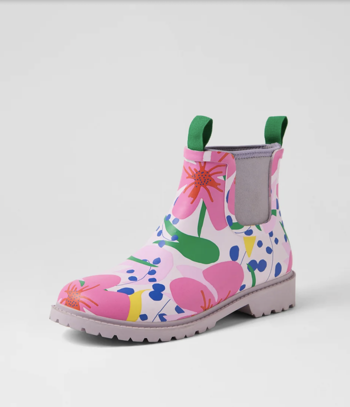 Diana Ferrari Women's Floral Print Splasy Gumboot | Gretel Lane
