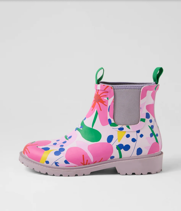 Diana Ferrari Women's Floral Print Splasy Gumboot | Gretel Lane