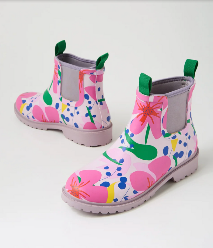 Diana Ferrari Women's Floral Print Splasy Gumboot | Gretel Lane