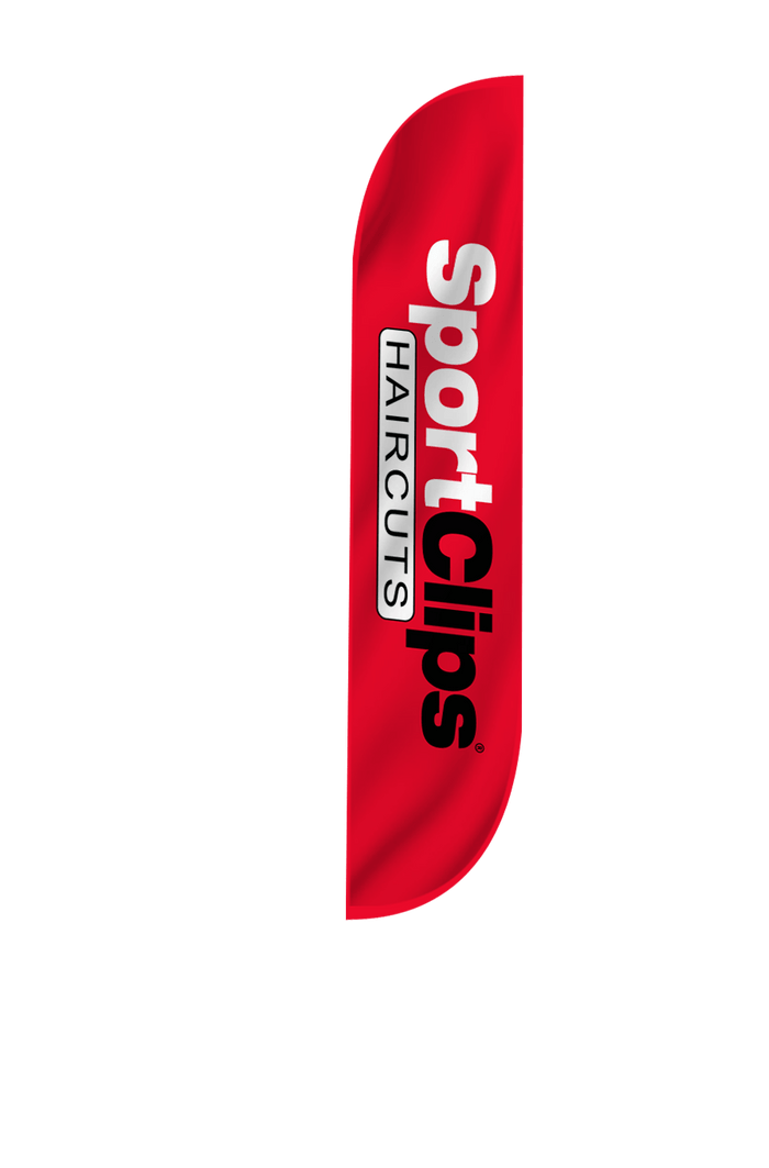 Sport Clips Feather Flag
