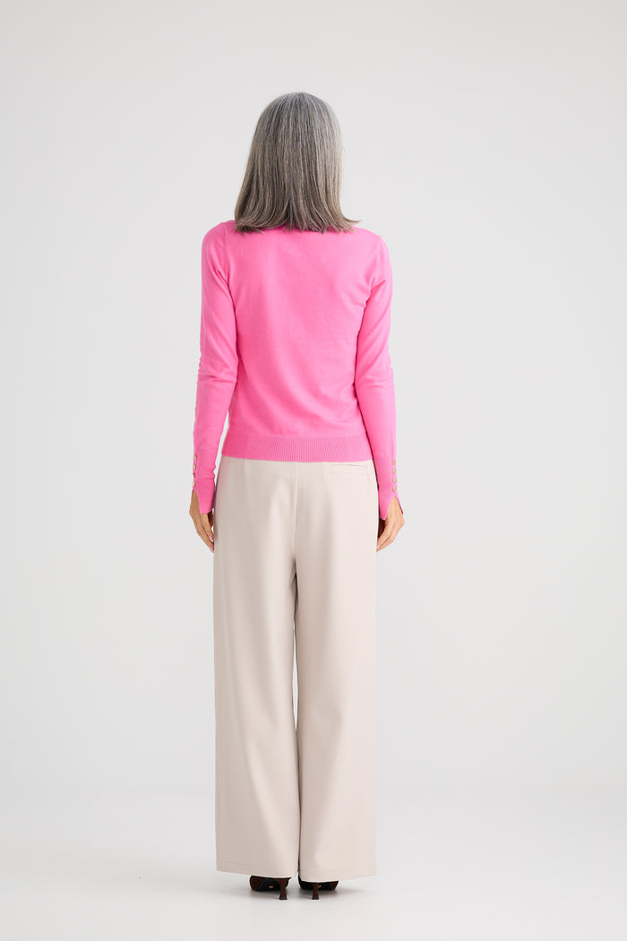 Brave + True St James Knit Top in Pink | Women's Clothing Online | Gretel Lane