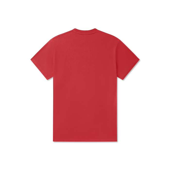 Red with Navy | Back