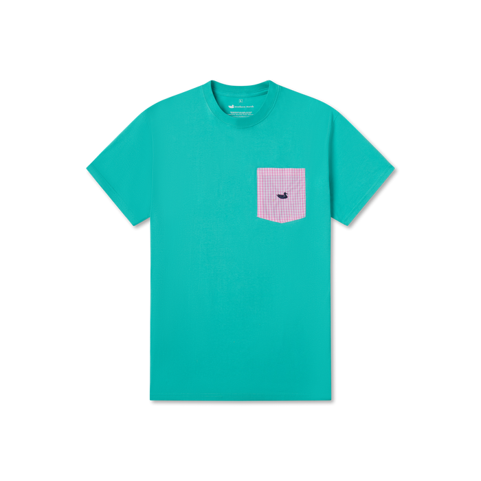 Jockey Green with Pink / Small
