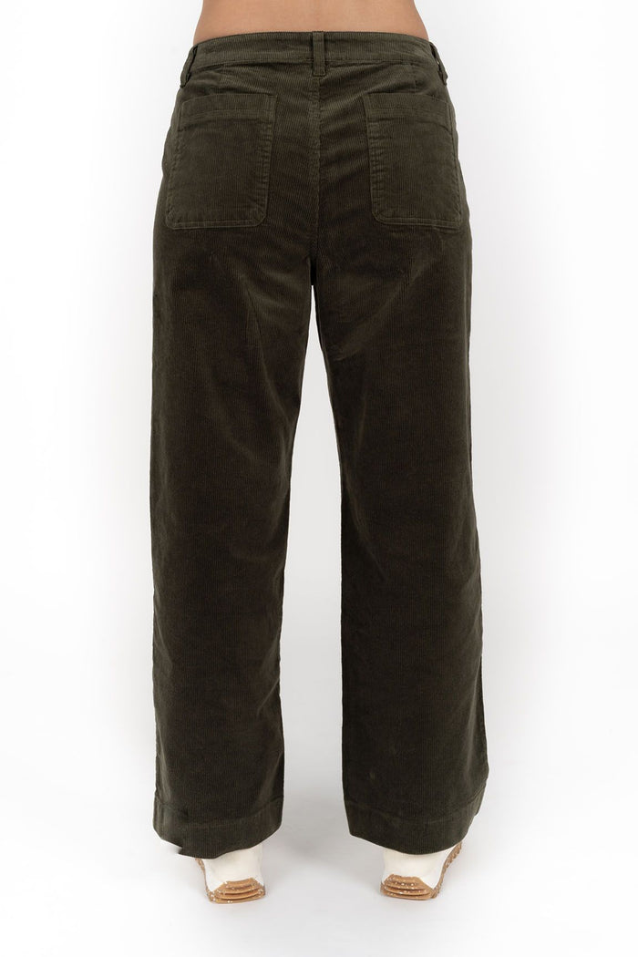 Suki Cord Pant (Moss)