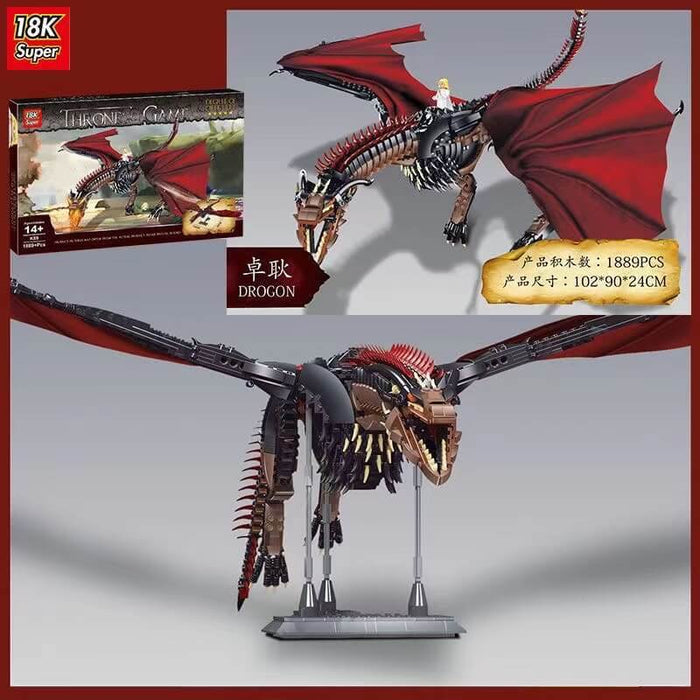 Super 18K Game of Thrones Drogon
