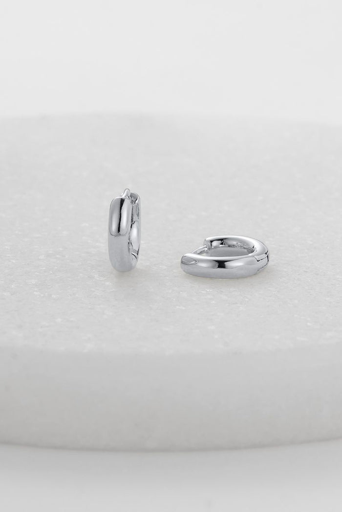 Suri Mini Huggie (Silver)