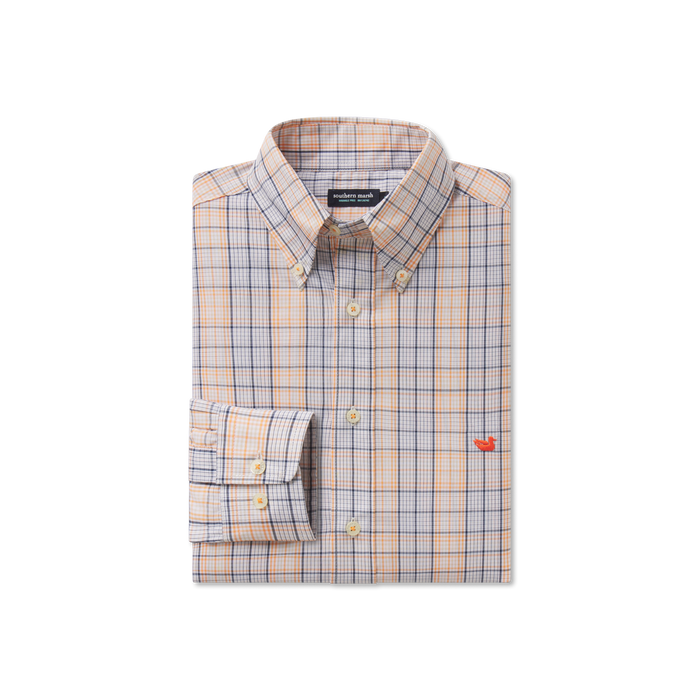 Navy and Orange Shirt