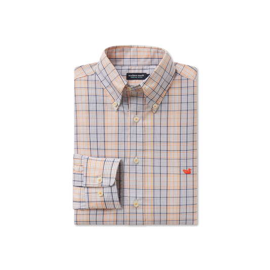 Navy and Orange Shirt