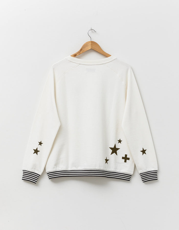 Women's Star Print Sweatshirt | Stella + Gemma