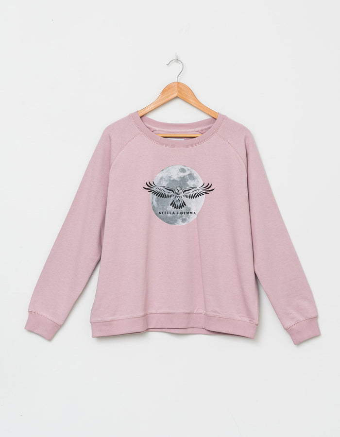 Stella + Gemma Moon Sweater in Lilac