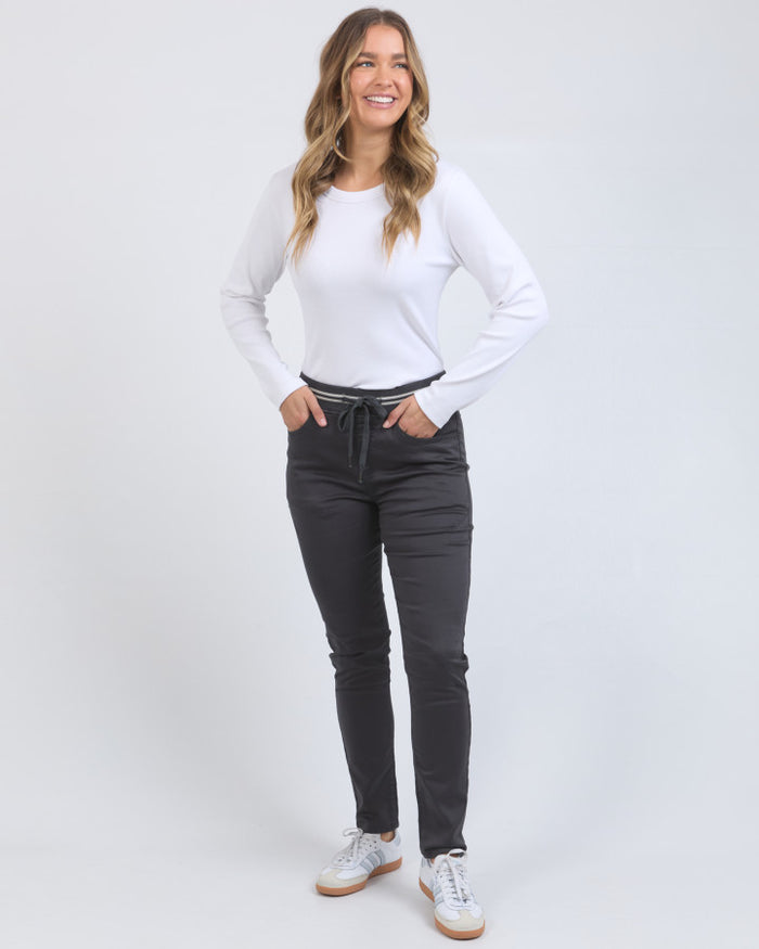 women’s jogger pants with elastic waist Foxwood