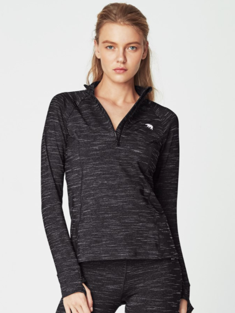 Running Bare Take It To The Streets Jacket in Black Marle