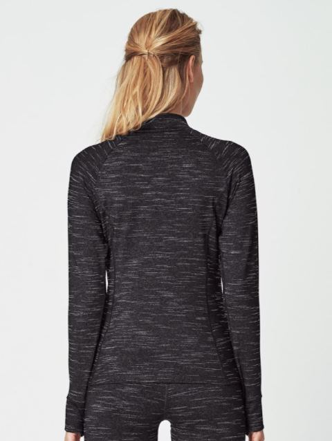 half-zip active jacket | Running Bare