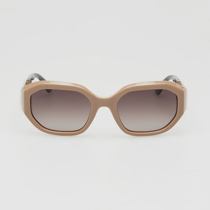 Locello Teagan Macchiato Gold Brown polarised sunglasses