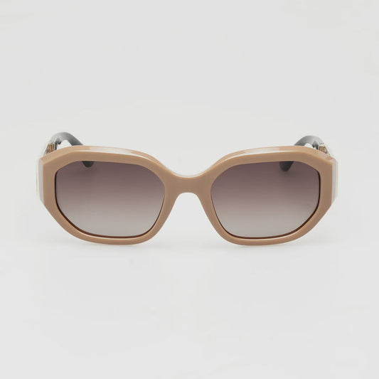 Locello Teagan Macchiato Gold Brown polarised sunglasses