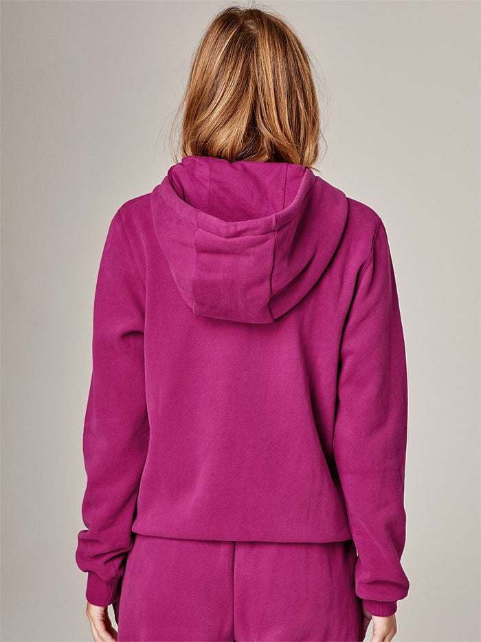 Team Zip Hoodie (Wild Rose)