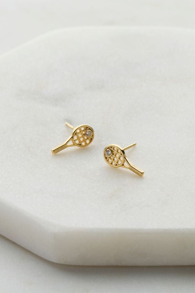 Tennis Stud (Gold)
