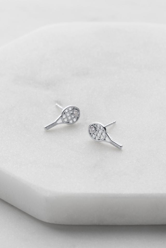 Tennis Stud (Silver)