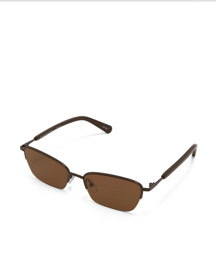 Banbé Eyewear Women's Lydia Sunglasses in Dark Chocolate | Gretel Lane