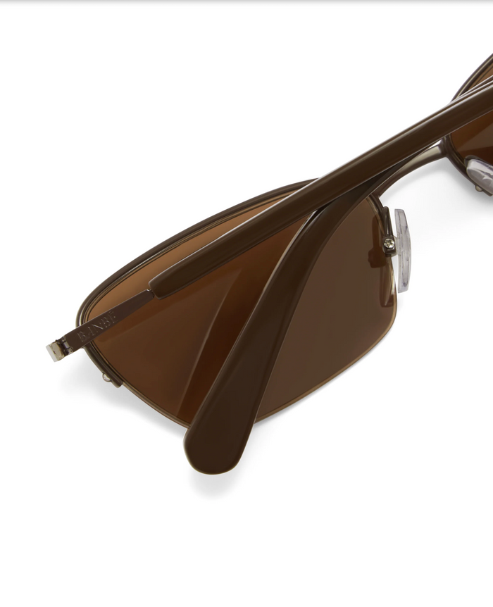 Banbé Eyewear Women's Lydia Sunglasses in Dark Chocolate | Gretel Lane