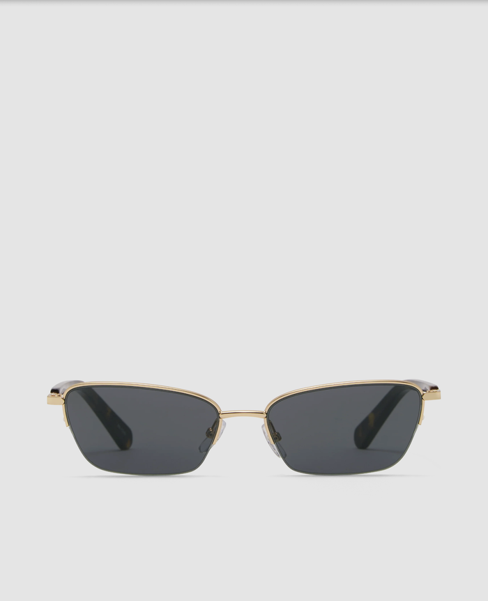 Banbé Eyewear Women's Lydia Sunglasses in Havana Tortoiseshell/Gold | Gretel Lane