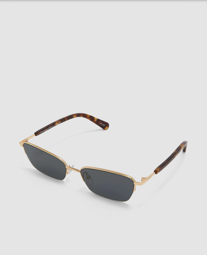 Banbé Eyewear Women's Lydia Sunglasses in Havana Tortoiseshell/Gold | Gretel Lane