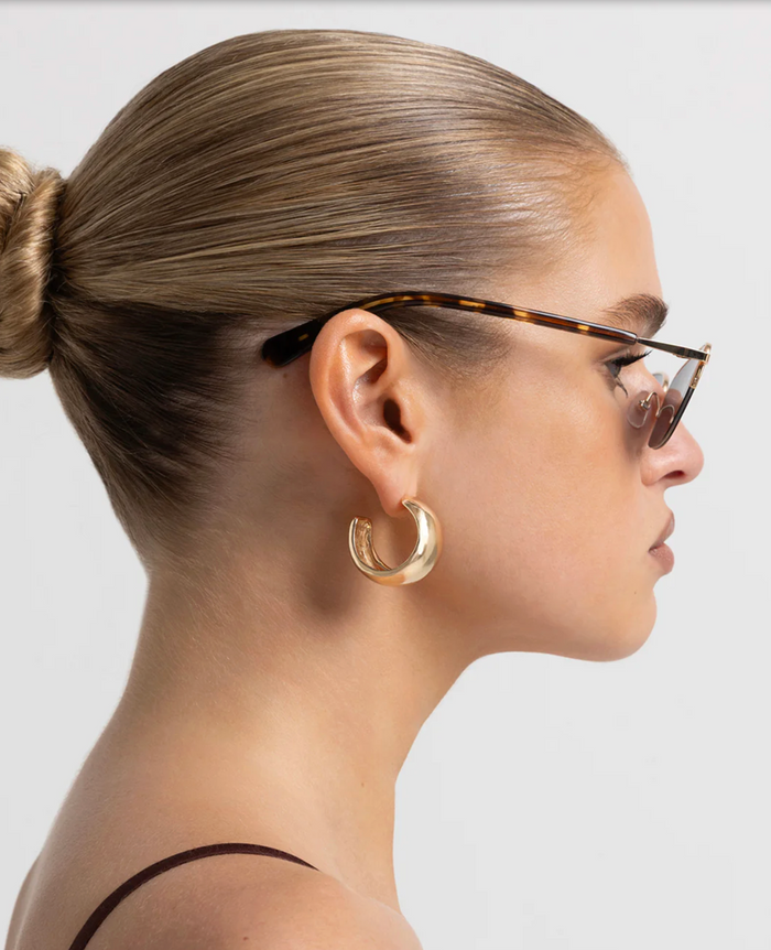 Banbé Eyewear Women's Lydia Sunglasses in Havana Tortoiseshell/Gold | Gretel Lane