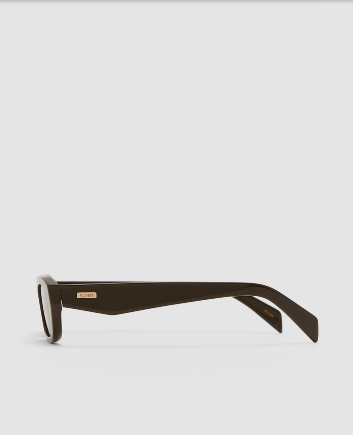 Banbé Eyewear Women's The Sophia Sunglasses in Dark Chocolate-Dark Chocolate | Gretel Lane