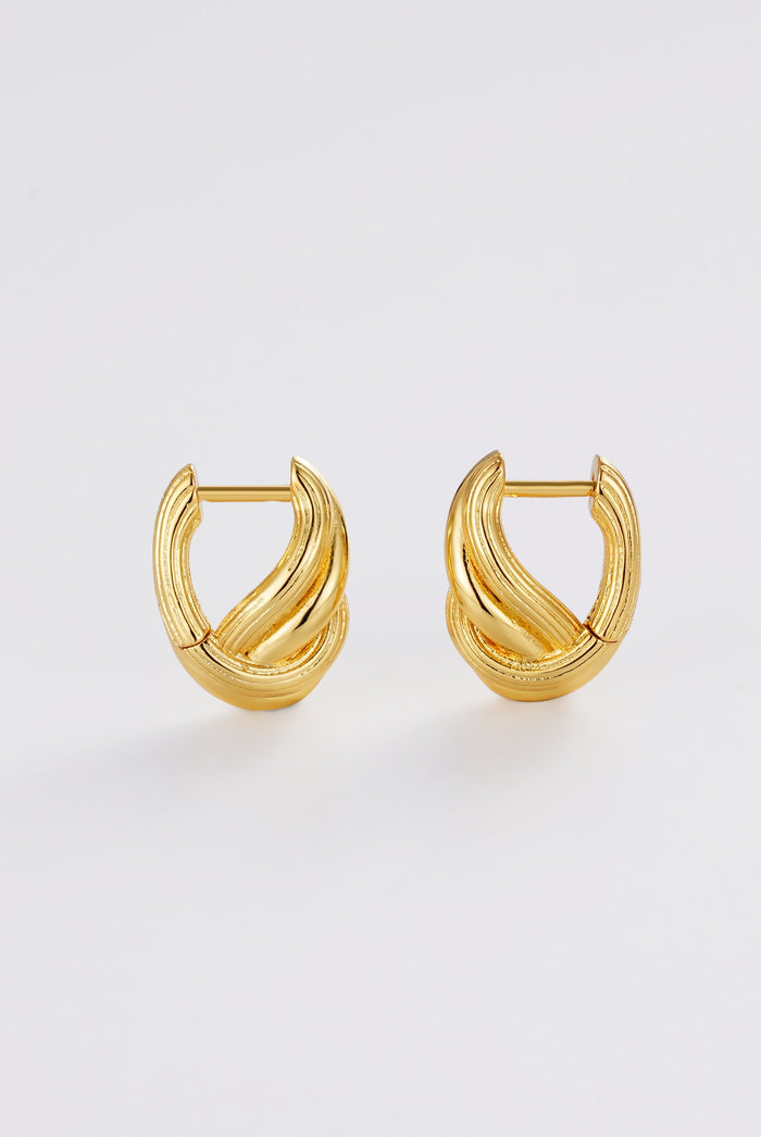 Zafino Tia Layered Huggie Earring Gold | Women's Jewellery | Gretel Lane