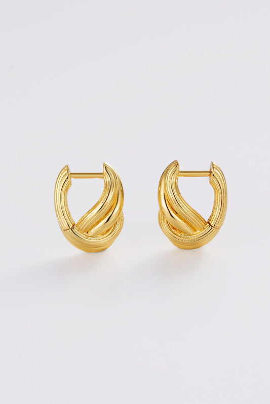 Zafino Tia Layered Huggie Earring Gold | Women's Jewellery | Gretel Lane
