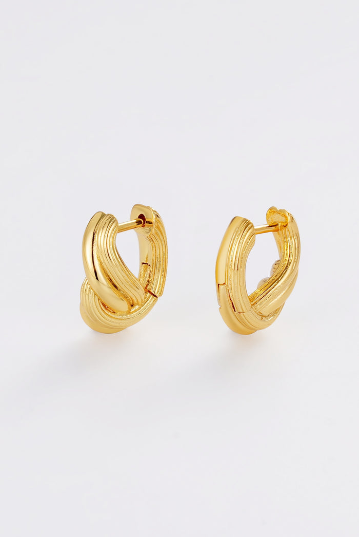 Zafino Tia Layered Huggie Earring Gold | Women's Jewellery | Gretel Lane