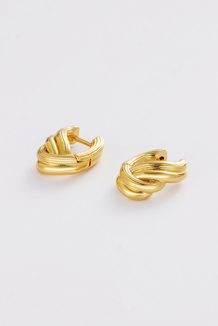 Zafino Tia Layered Huggie Earring Gold | Women's Jewellery | Gretel Lane