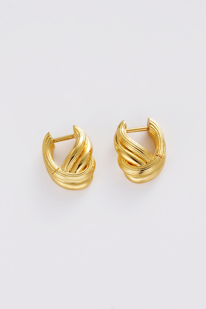 Zafino Tia Layered Huggie Earring Gold | Women's Jewellery | Gretel Lane