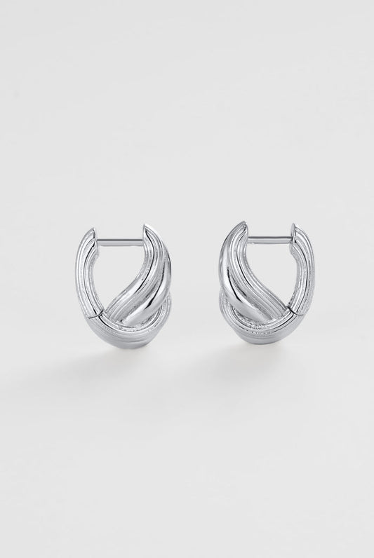 Zafino Tia Layered Huggie Earring Silver | Women's Jewellery | Gretel Lane