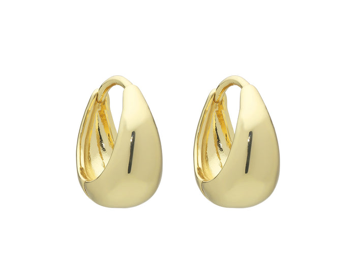Liberte Tina Women's Teardrop Huggie Earring Gold | Women's Jewellery | Gretel Lane