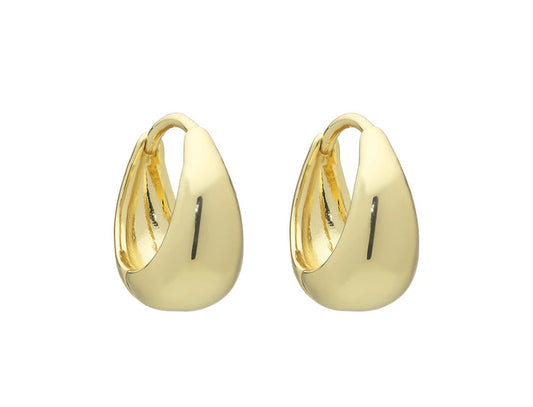 Liberte Tina Women's Teardrop Huggie Earring Gold | Women's Jewellery | Gretel Lane