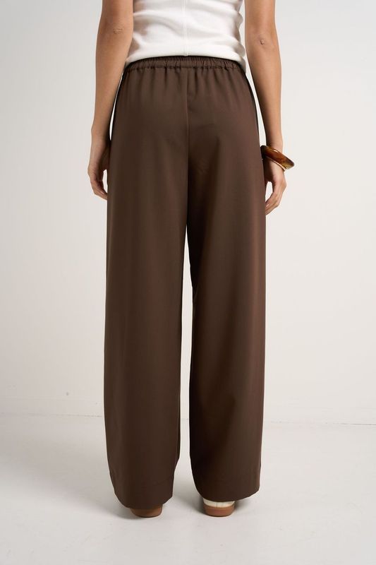 Townie Wide Leg Pant (Chocolate)