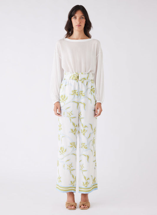 Tranquility Pant (Olive Floral)