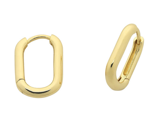 Liberté Venus Women's Rectangular Huggie Earring Gold | Women's Jewellery | Gretel Lane