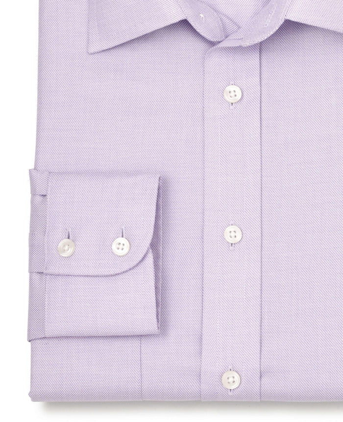 Walter Lilac Dobby Made To Measure Shirt Cuff Detail