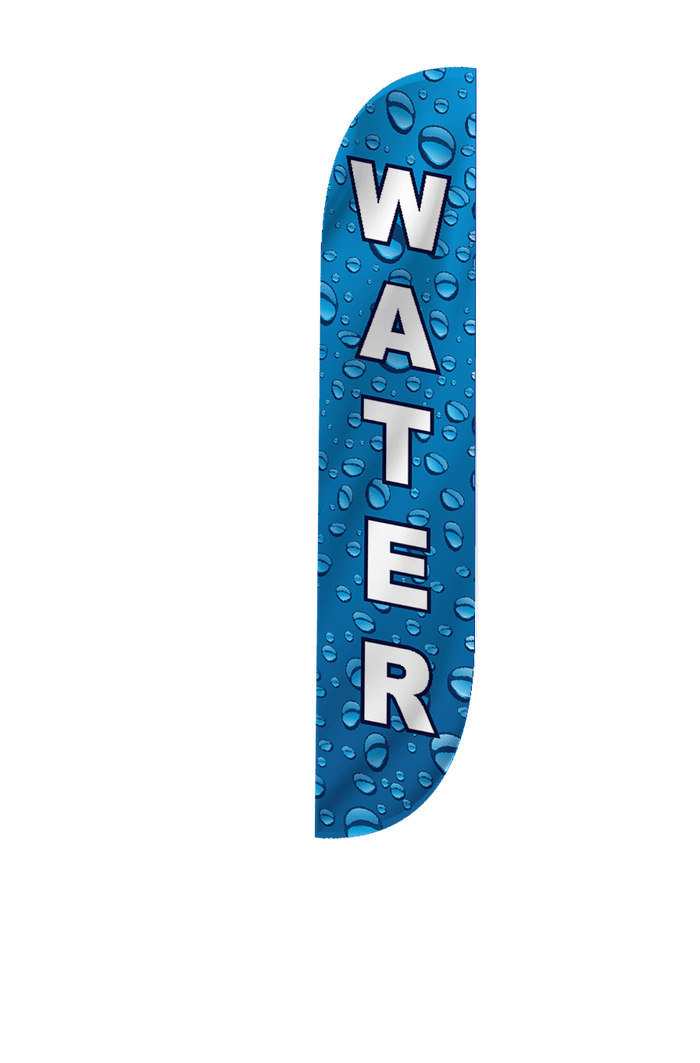 Water Feather Flag Blue
