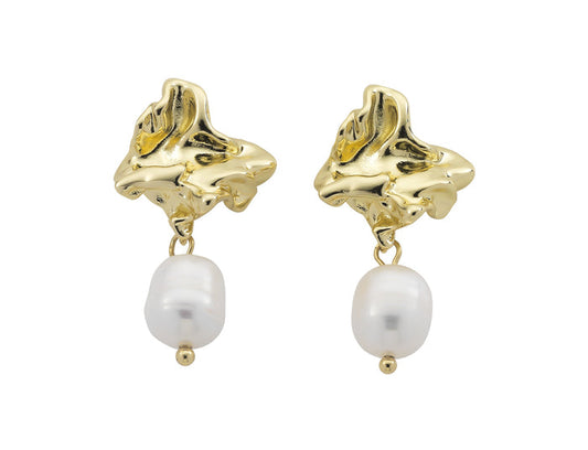 Liberté Waverly Pearl Statement Earring in Gold | Women's Jewellery | Gretel Lane